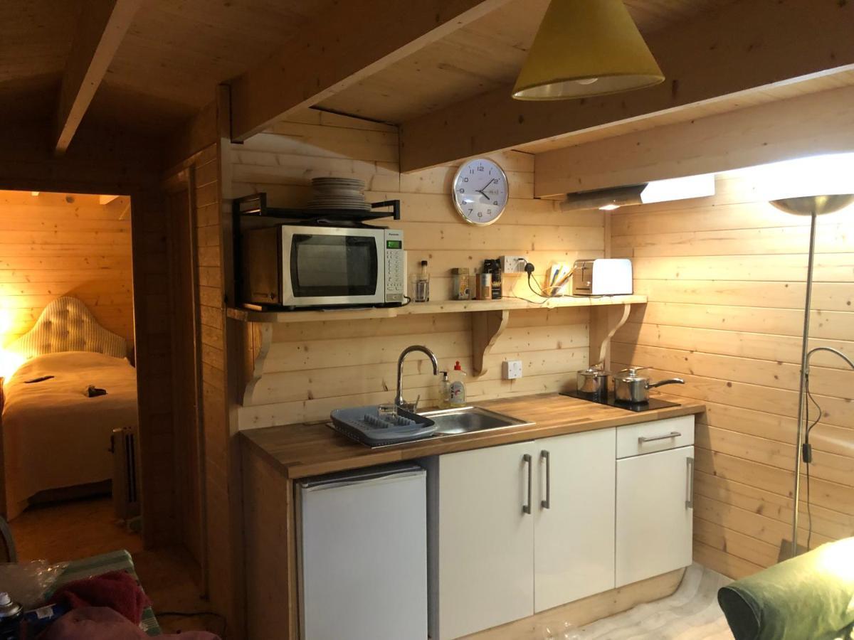 סליסבורי Cosy Garden Log Cabin מראה חיצוני תמונה